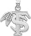 Sterling Silver Florida State University FS Charm New