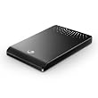 Seagate FreeAgent Go 640 GB Portable Hard Drive - Tuxedo Black (ST906403FAA2E1-RK, Recertified)