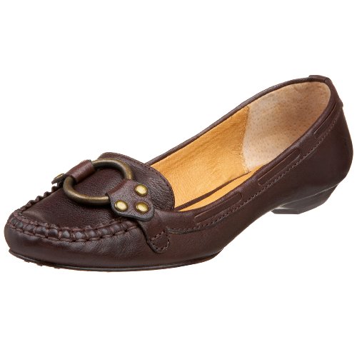 FRYE Womens Ruby Ring Slip-On,Dark Brown,6 M US