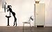 Wall Mural Vinyl Sticker Decal Cute Girl in Bathroom Make up B223