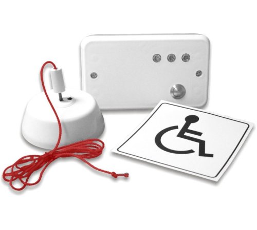 Standard Disabled Persons Toilet (WC) Response Alarm System
