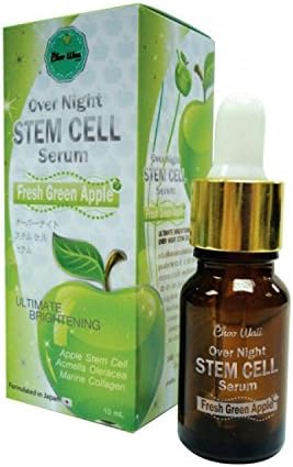 10 Boxes. Choo Waii Overnight Stem Cell Serum Fresh Green Apple E,c,b3 10ml