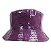 Luxury Divas Crushable Bucket Style Rain Cap Hat