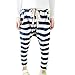 PanDaDa Baby Girls Striped Casual Pants Harem Pants Low Crotch Sweatpants Baggy
