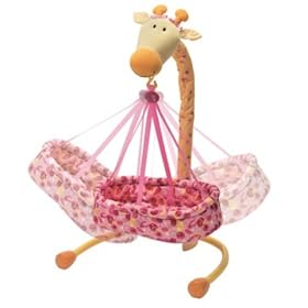 Zapf Creation Chou Chou 2 in 1 Giraffe Bed for Dolls 36cm to 48cm (723371)