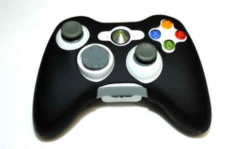 Black Silicone Skin for Xbox 360 Controller