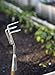 Joseph Bentley Traditional Garden Tools Stainless Steel Midi 3-Prong Cultivator, 18-Inch