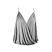 Missord Sexy V Neck Strappy Loose T-shirt Tank Top Vest Blouses