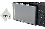 Hard LCD Cover Screen Protector for Sony Alpha A500 A550 Digital SLR Cameras as SONY PCK-LH6AM + 1 Premium Microfiber Cleaning Cloth