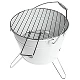 Funky Reuseable Summer Barbeque - White