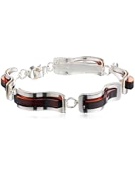 Sterling Silver Tides Collection Cherry Amber Bracelet