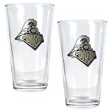 Purdue Boilermakers NCAA 2pc Pint Ale Glass Set