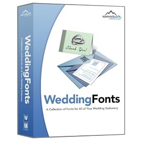 Wedding Fonts