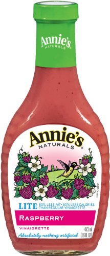 Buy Annie's Naturals Raspberry Vinaigrette, Lite, 1-Liter Bottles (Pack of 3)