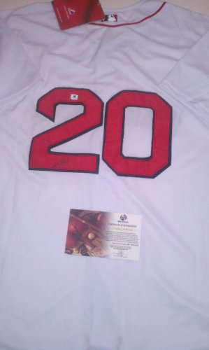 Kevin Youkilis Signed Boston Red Sox Authentic Jersey Size 54