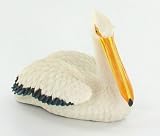 White Pelican Bird Beach Figure Statue Art