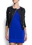 Mango Women's Biker Leather Jacket