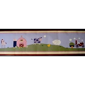 Kidsline Country Side Wall Paper Border