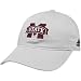 NCAA Adidas Mississippi State Bulldogs Ash Basic Logo Slope Flex Hat