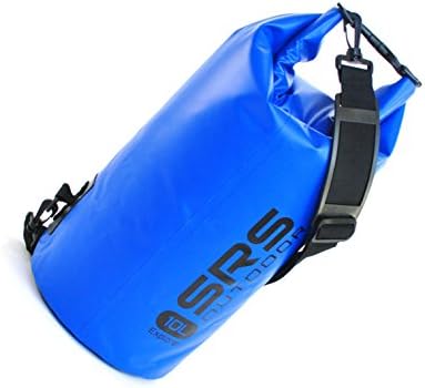 Explorer Dry Bag: 10L True-Volume Premium Waterproof Kayaking Dry Sack Bag - Guaranteed Sealed-Bag Capacity - Cobalt Blue