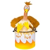 Animated Turkey in a Hot Tub