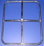 Review Diamond Fire Glass SSFR-011 / Stainless Steel Rectangle Fire Ring - 24