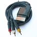 Electronics : icklefrog XBox 360 AV Gold Plated 1.8m Composite Cable / Lead