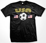 Best Buy Soccer Clothing-USA Soccer Mens T-shirt, United States of America National Pride Mens Shirt