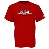 Adidas Georgia Bulldogs Red University T-shirt
