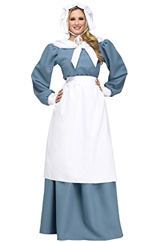 Pilgrim Lady Adult Costume, Medium/Large
