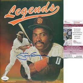 Tony Gwynn Autographed Legends Magazine JSA