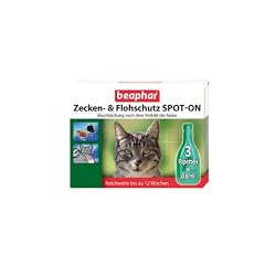 Beaphar Zecken- und Flohschutz Spot-On 3 x 0.8 ml