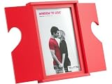 Wanted - WA0501RD - Cadre Photo Window - Rouge Mdf - To Love