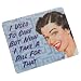 I Used To Care Take A Pill Retro Mouse Pad Ephemera