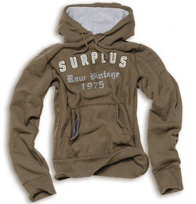 Hoodie Raw Vintage -braun- Größe: S-XXL #1286#