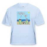 Conan O Brien Horny Manatee - Toddler Light-Blue-T-Shirt (4T)