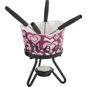 chocolate fondue set, romantic treat, fondue set chocolate fondue set, romantic treat, fondue set
