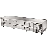 True TRCB-110 Refrigerated Base - 6 Drawers, 110 Wide
