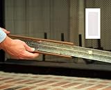 24 In. Length Extension for Metal Hearth Pad in Ivory