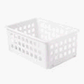 Rubbermaid Slide n Stack White Basket 11 x 8 x 4.8