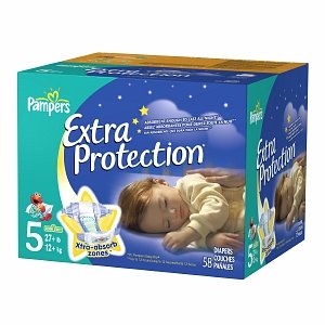 Pampers Pampers Extra Protection Big Pack, Size 5, 27+ lbs 58 ct (Quantity of 2)