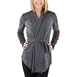 Merona&reg; Collection Womens Merino Wool Wrap Cardigan - Charcoal