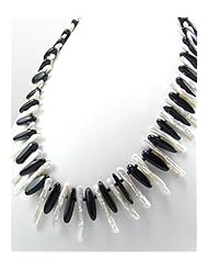 Fresh Water Pearls Necklace In Zinc