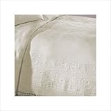 Full Size Charlotte Antique Bedspread in Blue (Blue) (114"L x 104"W)