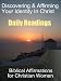 Books : Daily Readings - Discovering & Affirming your Identity in Christ - Biblical Affirmations for Christian Women