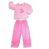 Barbie - Girls Long Sleeve Pajamas, Pink
