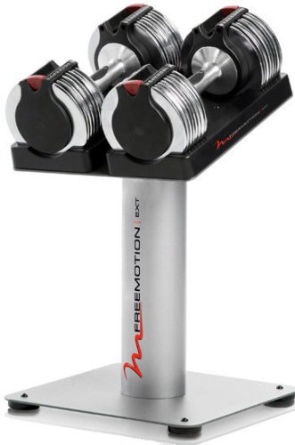 FreeMotion Space Saver 100 lb. Dumbbells with Stand