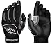 Easton Youth Turboslot Batting Gloves - Black/Black