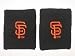 SAN FRANCISCO GIANTS Team Logo COTTON WRISTBANDS -(set of 2)