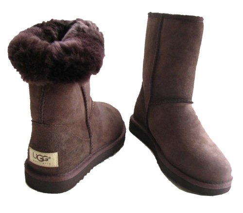 Ugg Australia Woman Classic Short Boots Chocolate US Sz 7